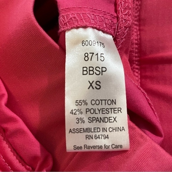 Med Couture Freedom Scrub Pant in Bubblegum Pink XS - Picture 5 of 9